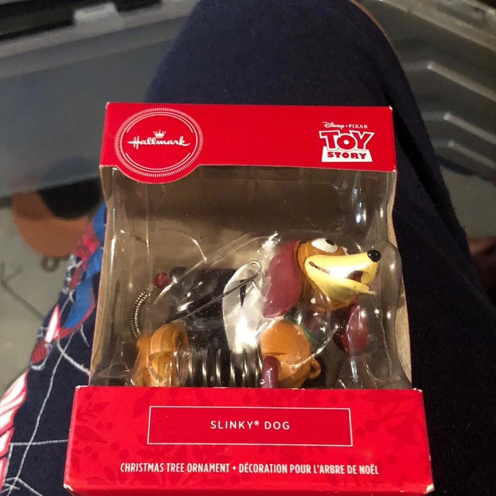 Hallmark Toy Story Slinky Dog Ornament - Red, Brown, Gold